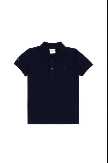 تی شرت سرمه ای ساده  لاجورد  رگولار  پسرانه یو اس پولو | US POLO ASSN