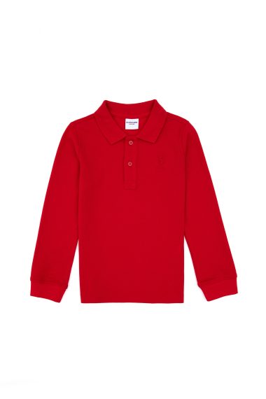 پولوشرت چارخونه کد 001  قرمز  رگولار  پسرانه یو اس پولو | US POLO ASSN