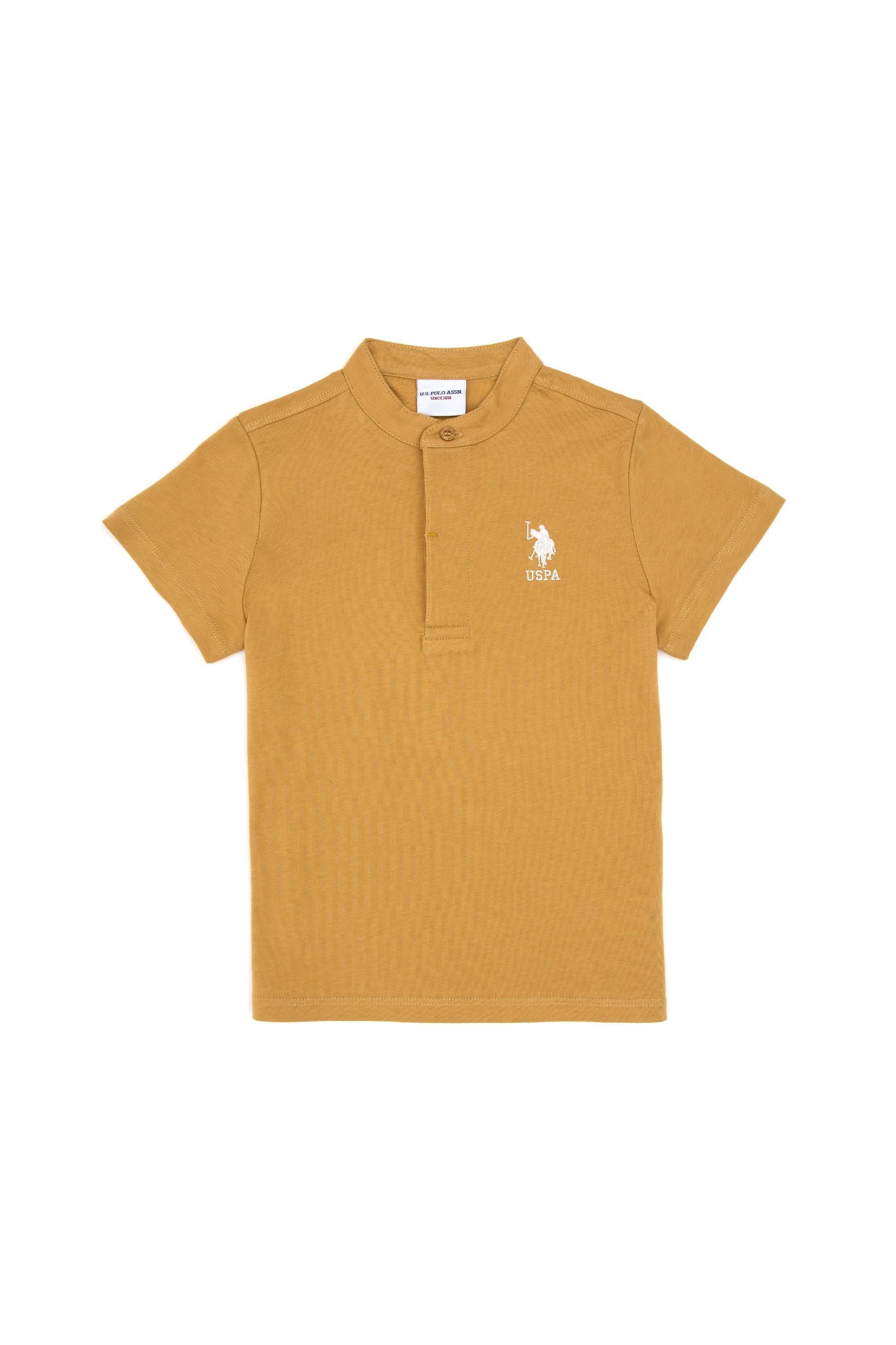 تیشرت یقه گرد آبی نفتی رگولار پسرانه یو اس پولو | US POLO ASSN