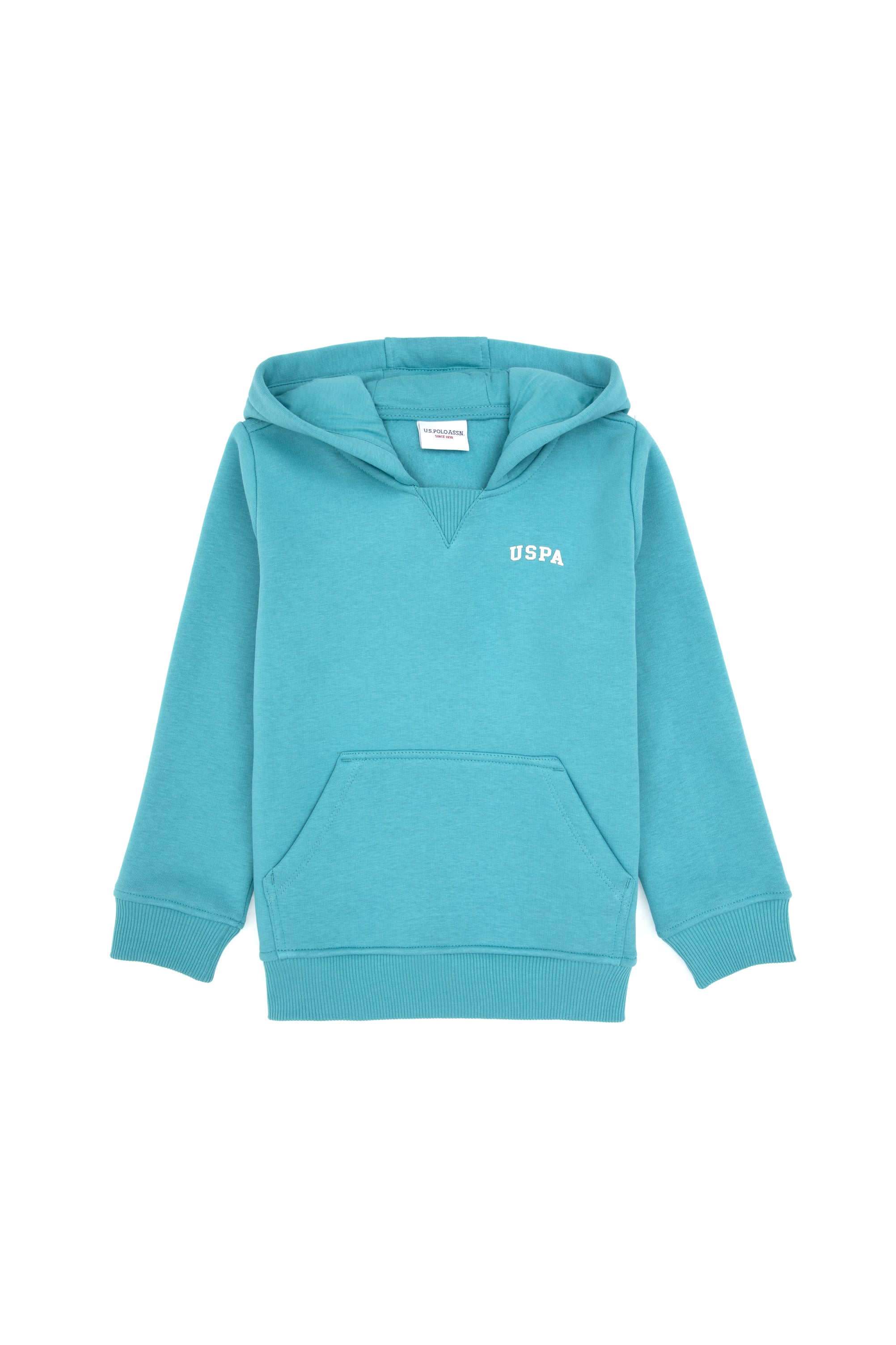 سویشرت نعناع ساده نعناعی تیره رگولار پسرانه یو اس پولو | US POLO ASSN
