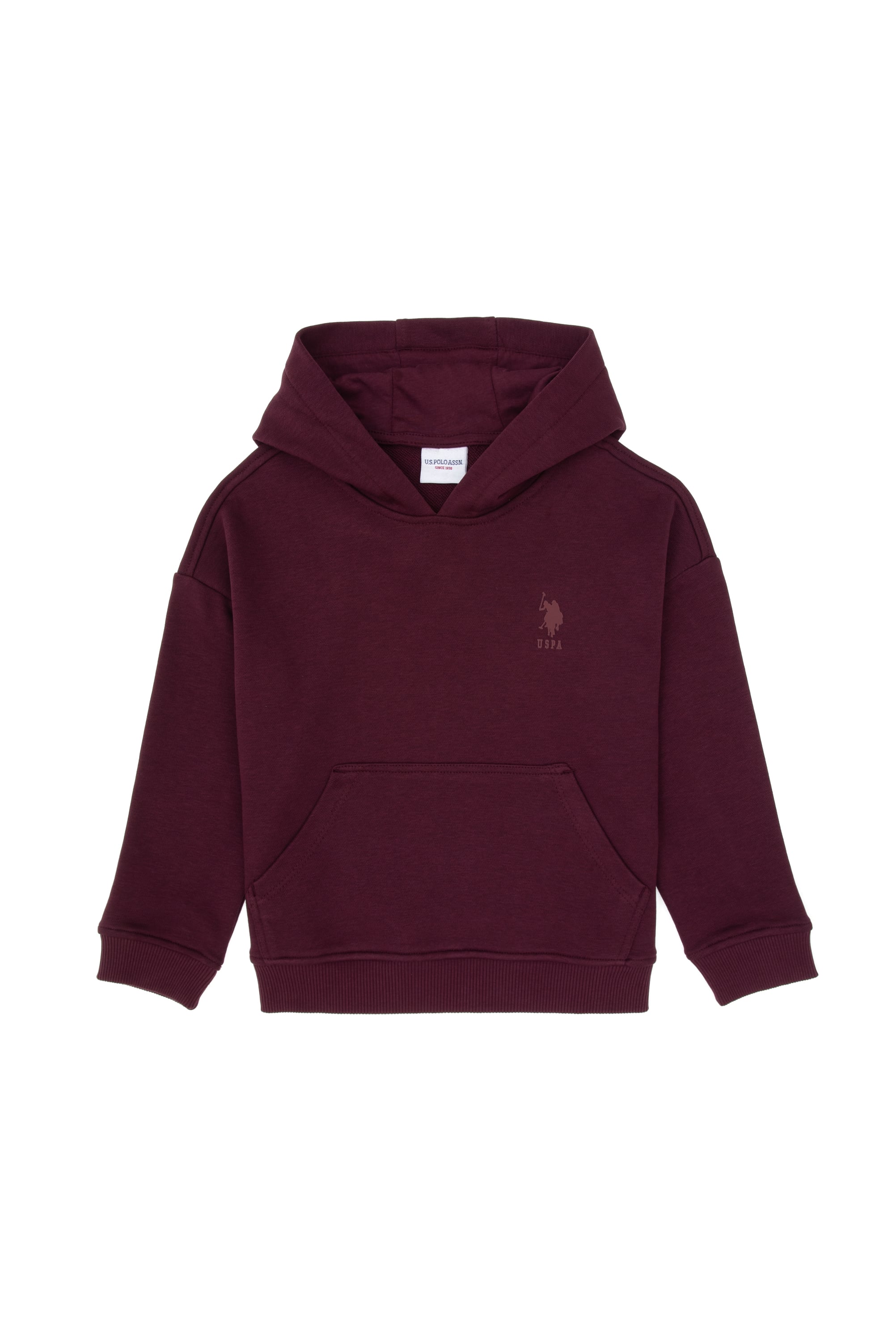 سویشرت کلاهدارزرشکی آلبالویی ریلکس پسرانه یو اس پولو | US POLO ASSN