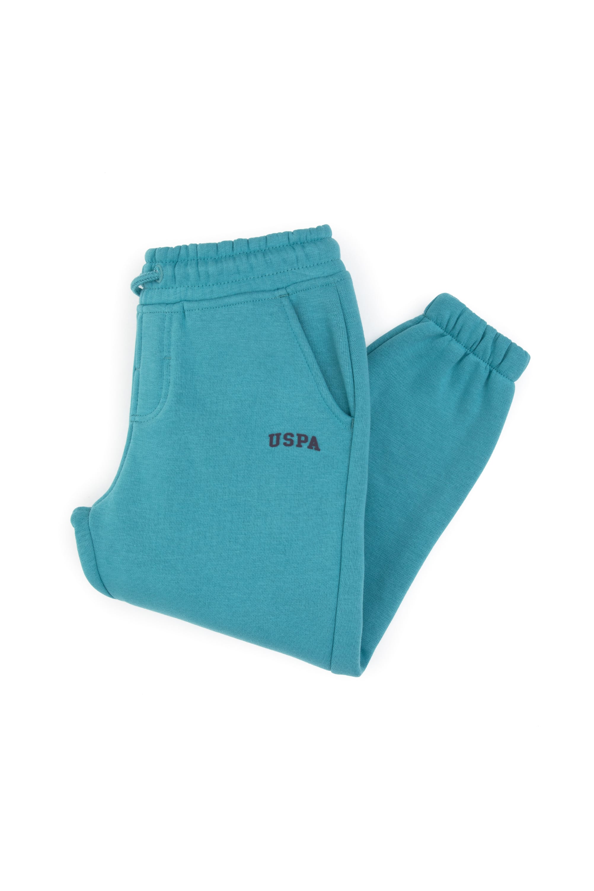 شلوار ورزشی نعنایی نعناعی تیره ریلکس پسرانه یو اس پولو | US POLO ASSN