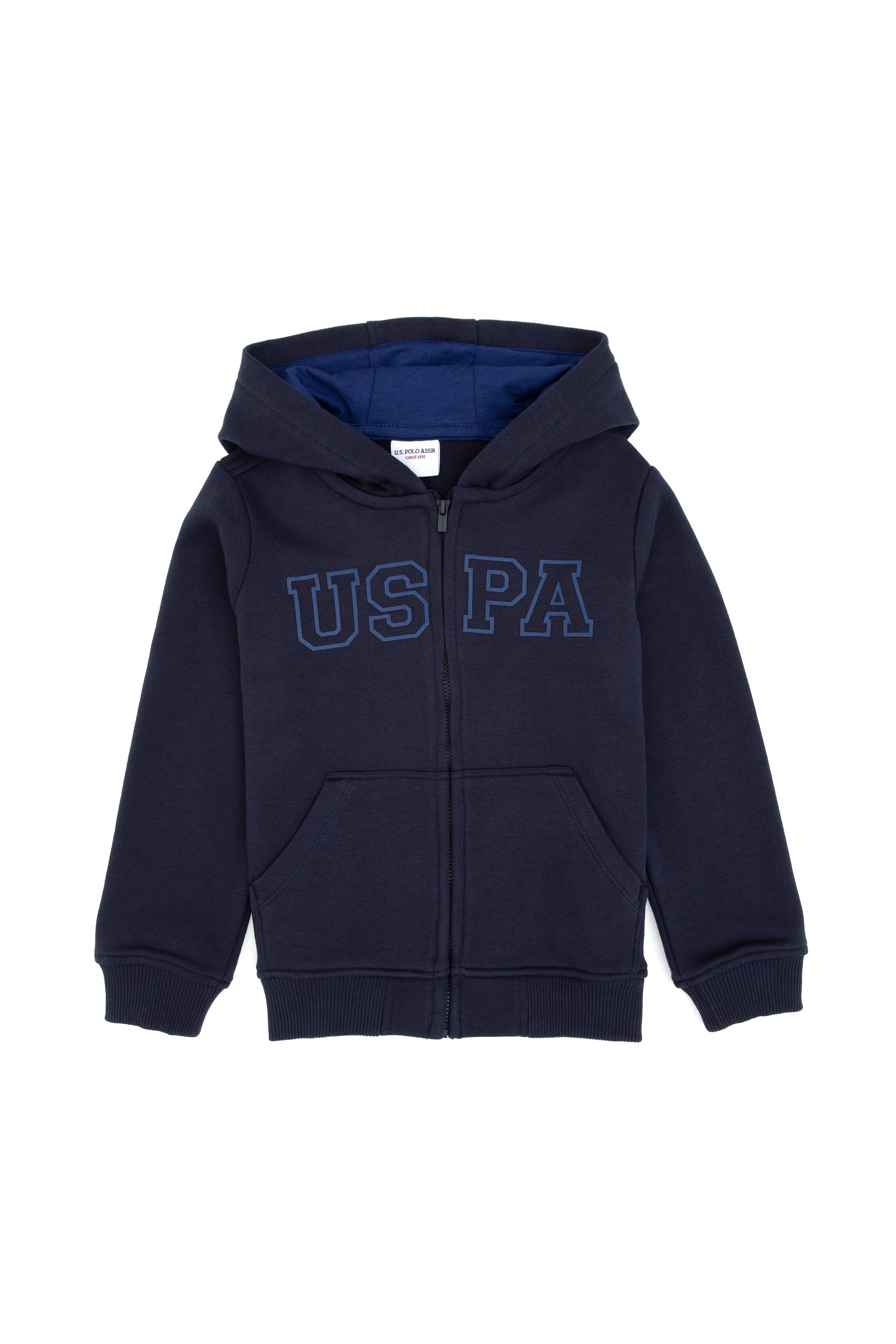 ژاکت بافتنی روشن لاجورد روشن رگولار پسرانه یو اس پولو | US POLO ASSN