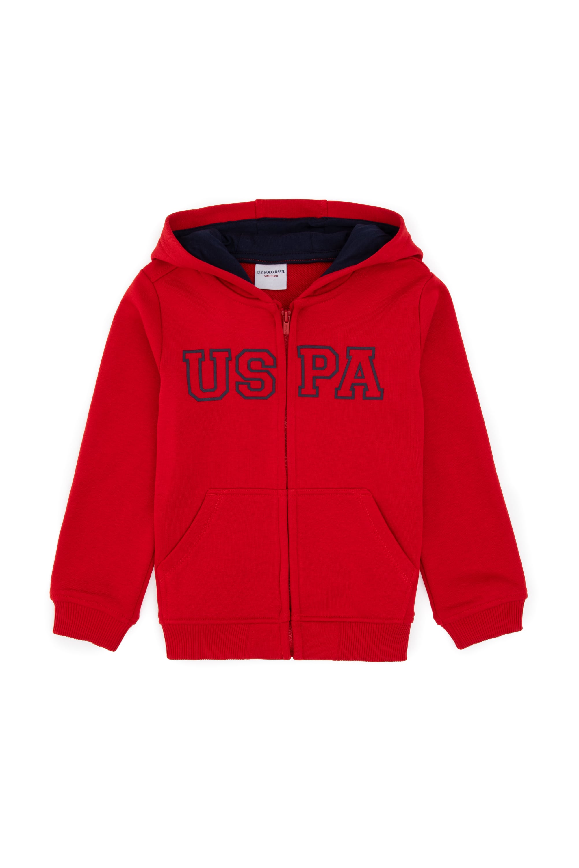 ژاکت بافتنی قرمز قرمز رگولار پسرانه یو اس پولو | US POLO ASSN