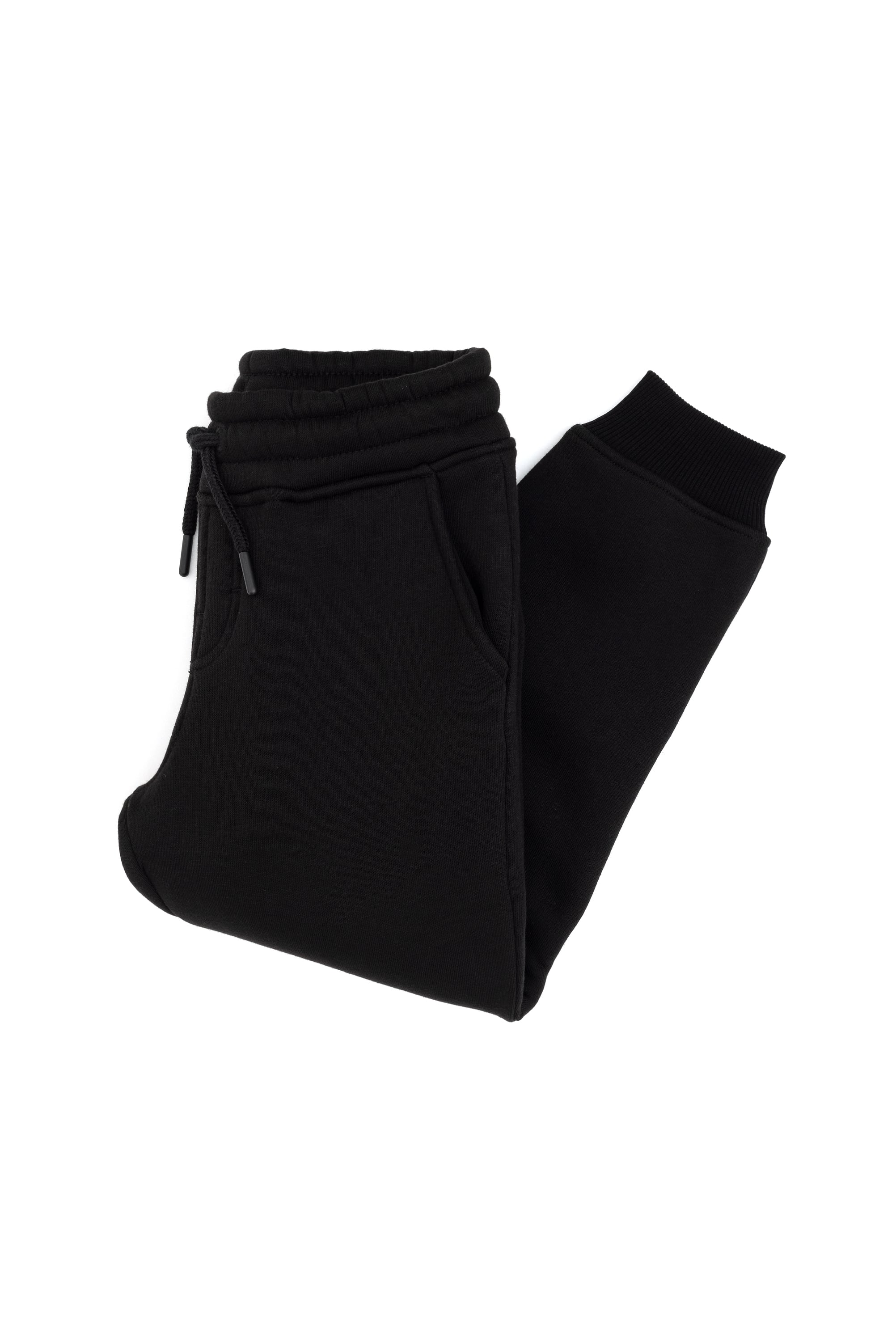 شلوار ورزشی پشمی مشکی سیاه ریلکس پسرانه یو اس پولو | US POLO ASSN