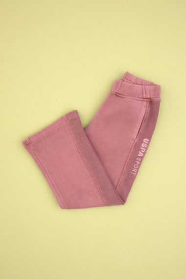 شلوار راحتی ارکیده  اورکیده  Flare  دخترانه یو اس پولو | US POLO ASSN