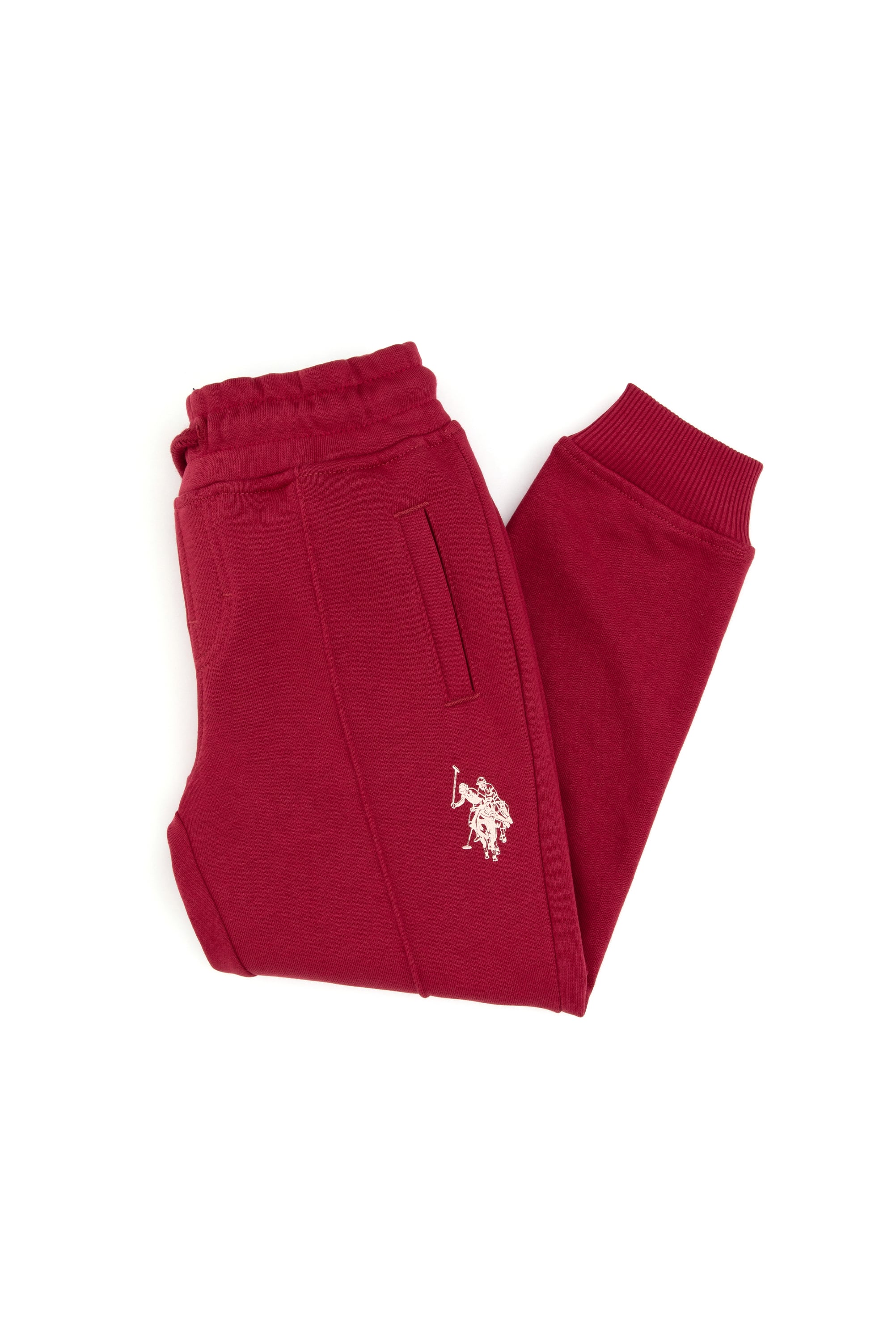 شلوار ورزشیپشمی تمشکی تمشکی رگولار پسرانه یو اس پولو | US POLO ASSN