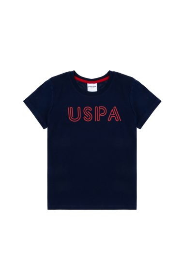 تی شرت یقه گرد سرمه ای  لاجورد  رگولار  پسرانه یو اس پولو | US POLO ASSN