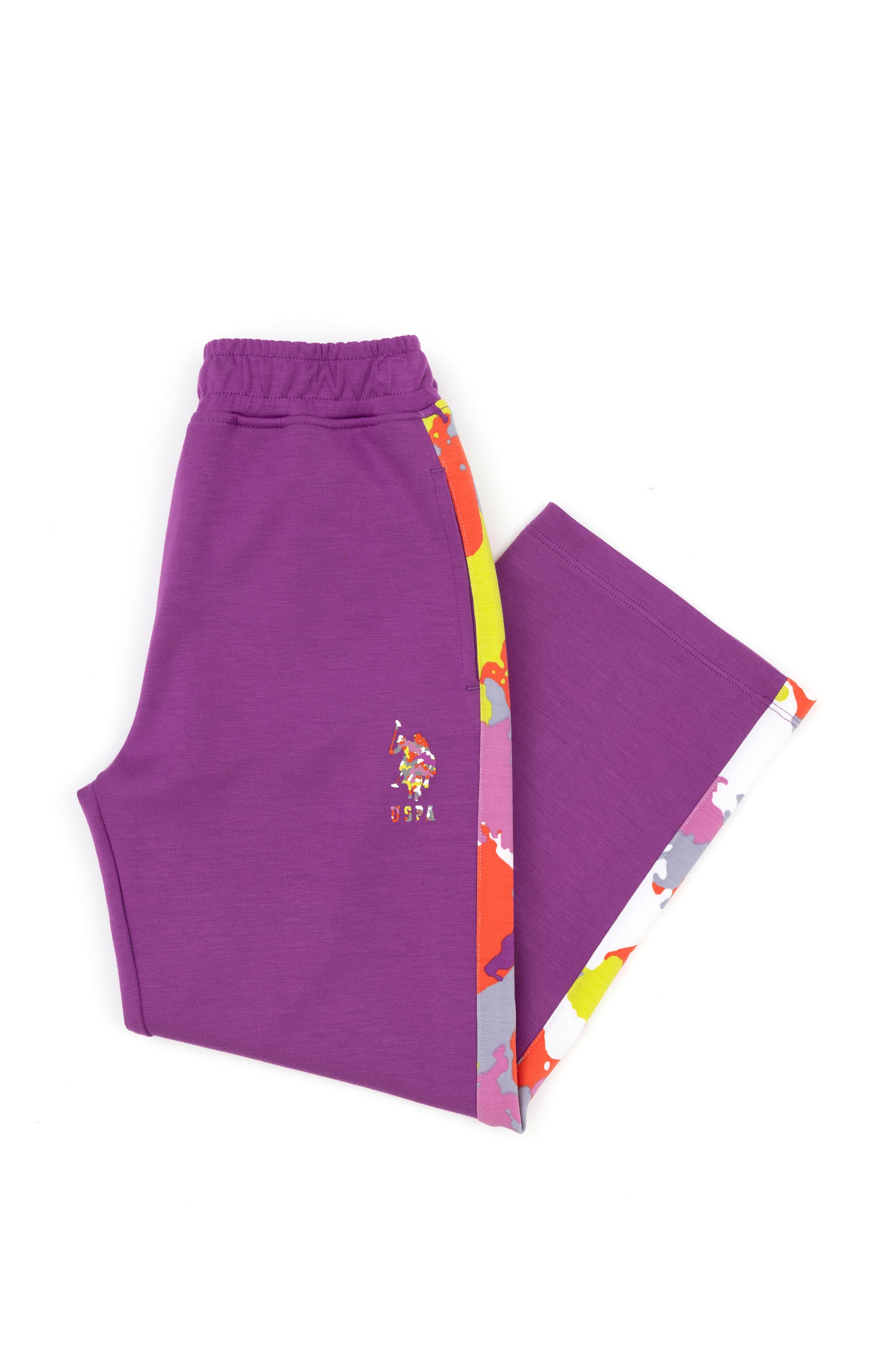شلوار ورزشی بنفش بنفش Loose دخترانه یو اس پولو | US POLO ASSN