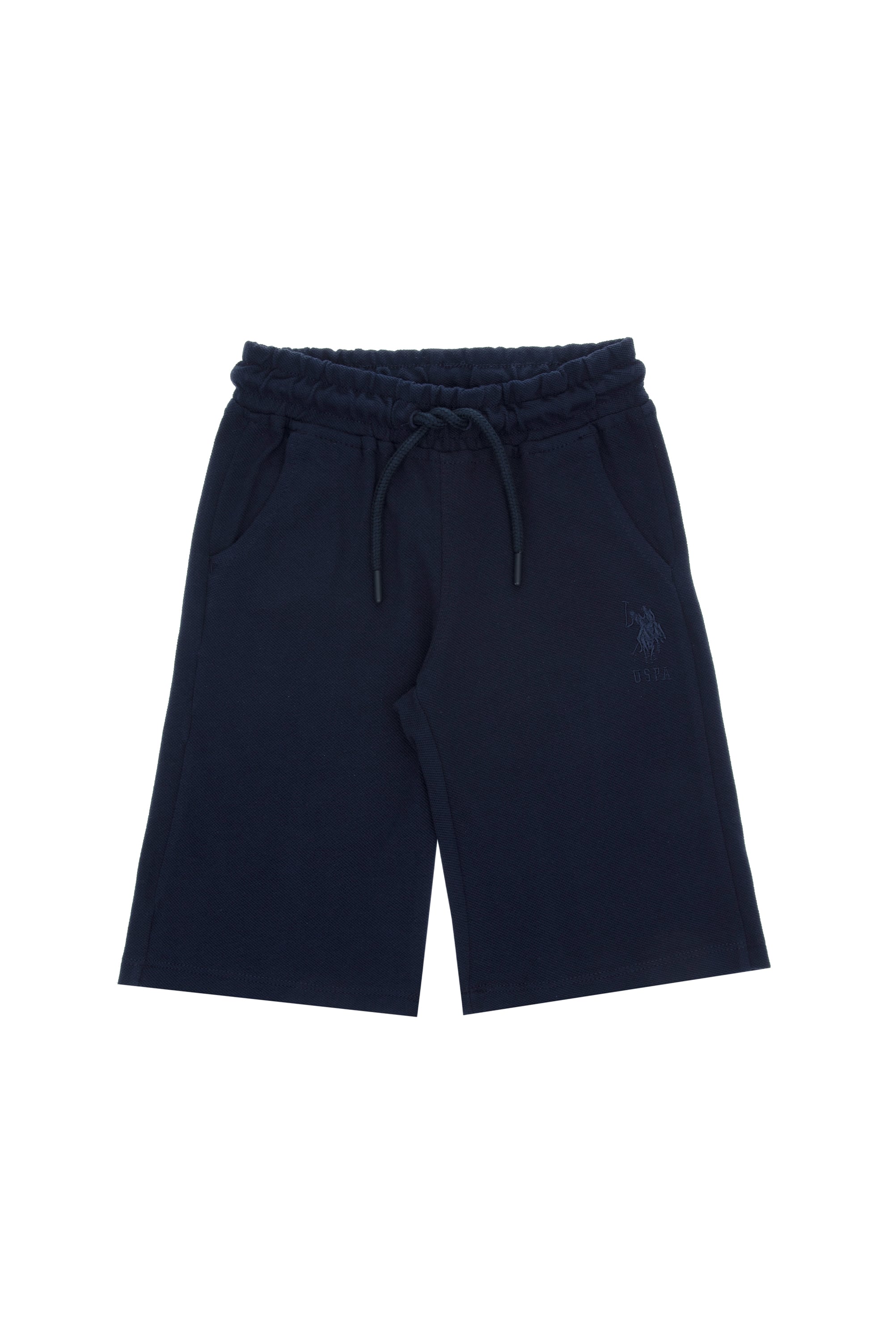 شلوارک بافتنی لاجورد رگولار پسرانه یو اس پولو | US POLO ASSN