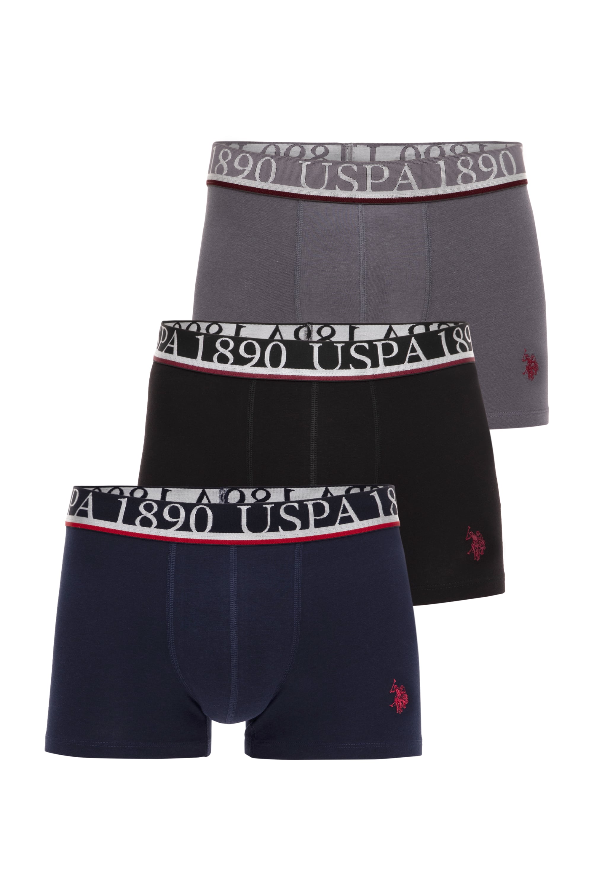 ست باکسر لاجورد استاندارد فیت مردانه یو اس پولو | US POLO ASSN