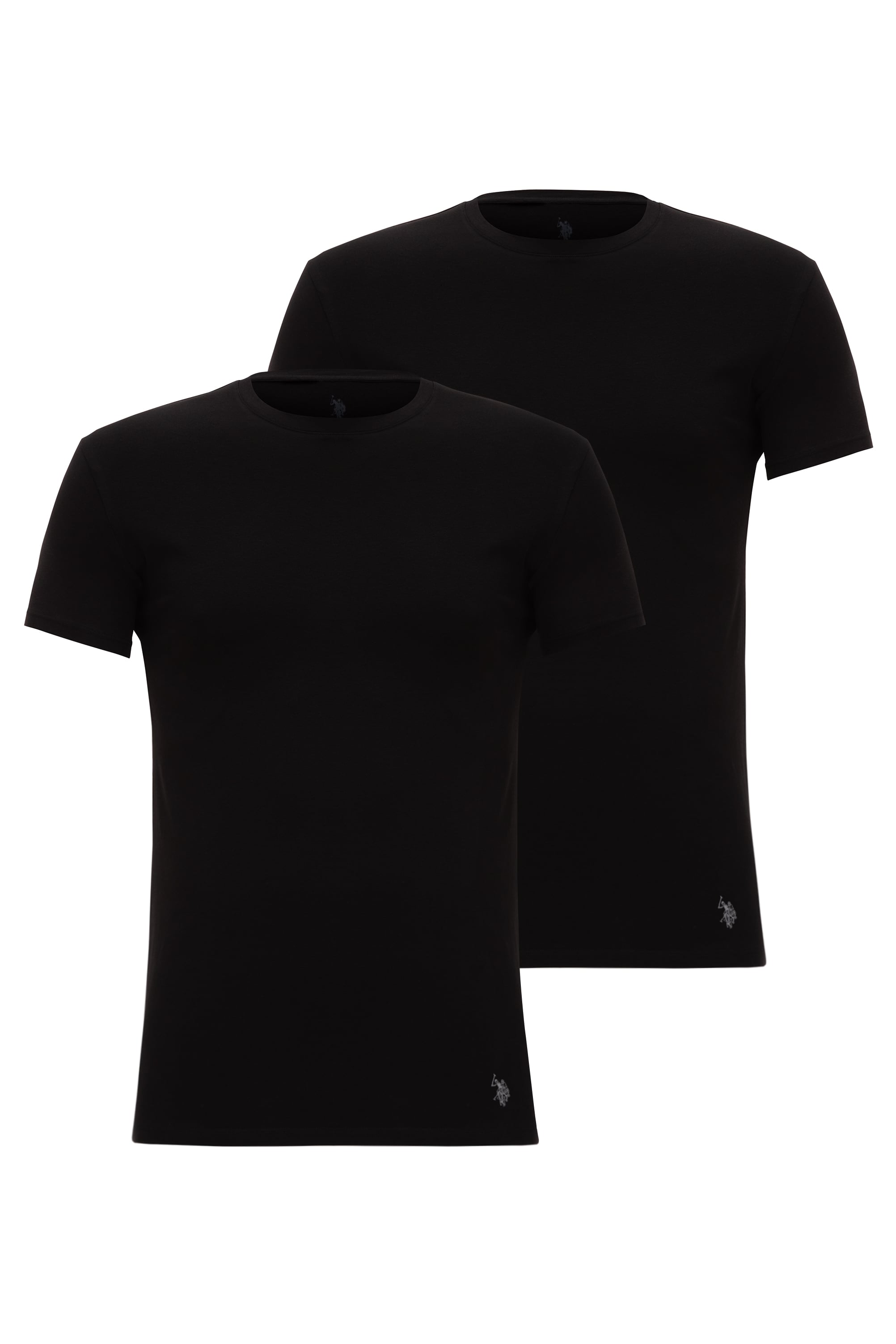 زیرپیراهنی سیاه استاندارد فیت مردانه یو اس پولو | US POLO ASSN