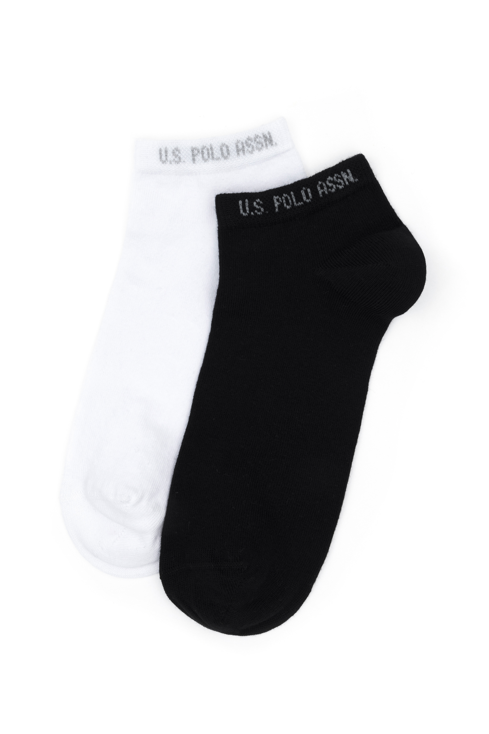 دو عدد جوراب سیاه رگولار مردانه یو اس پولو | US POLO ASSN
