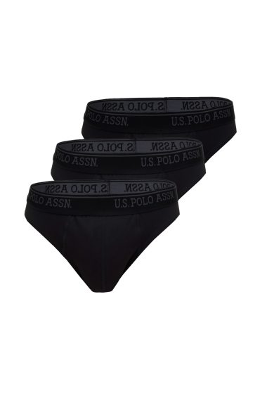 ست باکسر  سیاه  استاندارد فیت  مردانه یو اس پولو | US POLO ASSN