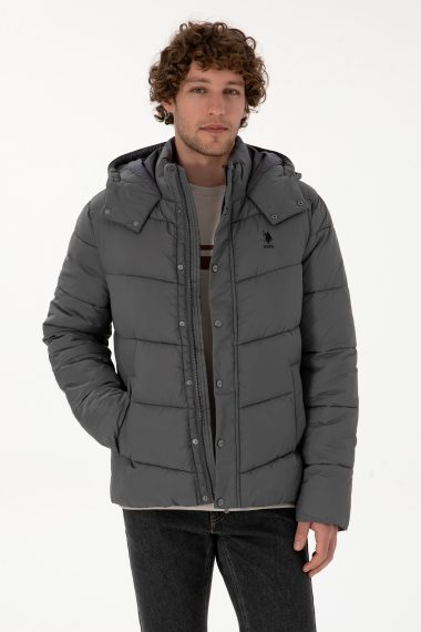 کاپشن  خاکستری  BASIC  مردانه یو اس پولو | US POLO ASSN