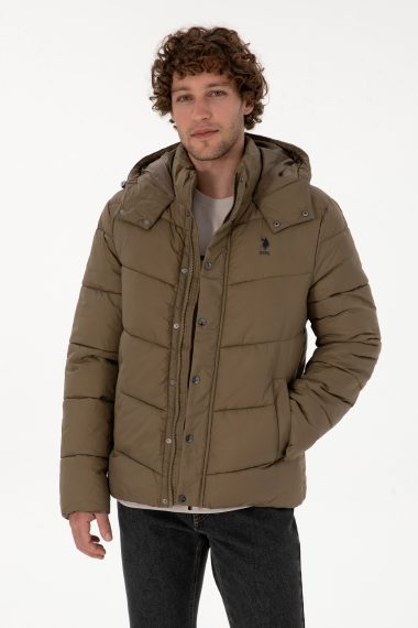 کاپشن  خاکی  BASIC  مردانه یو اس پولو | US POLO ASSN