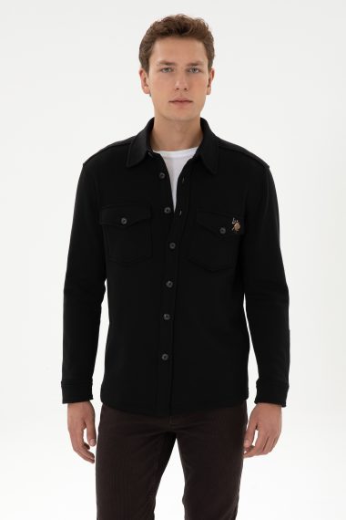 پیراهن  سیاه  ریلکس  مردانه یو اس پولو | US POLO ASSN
