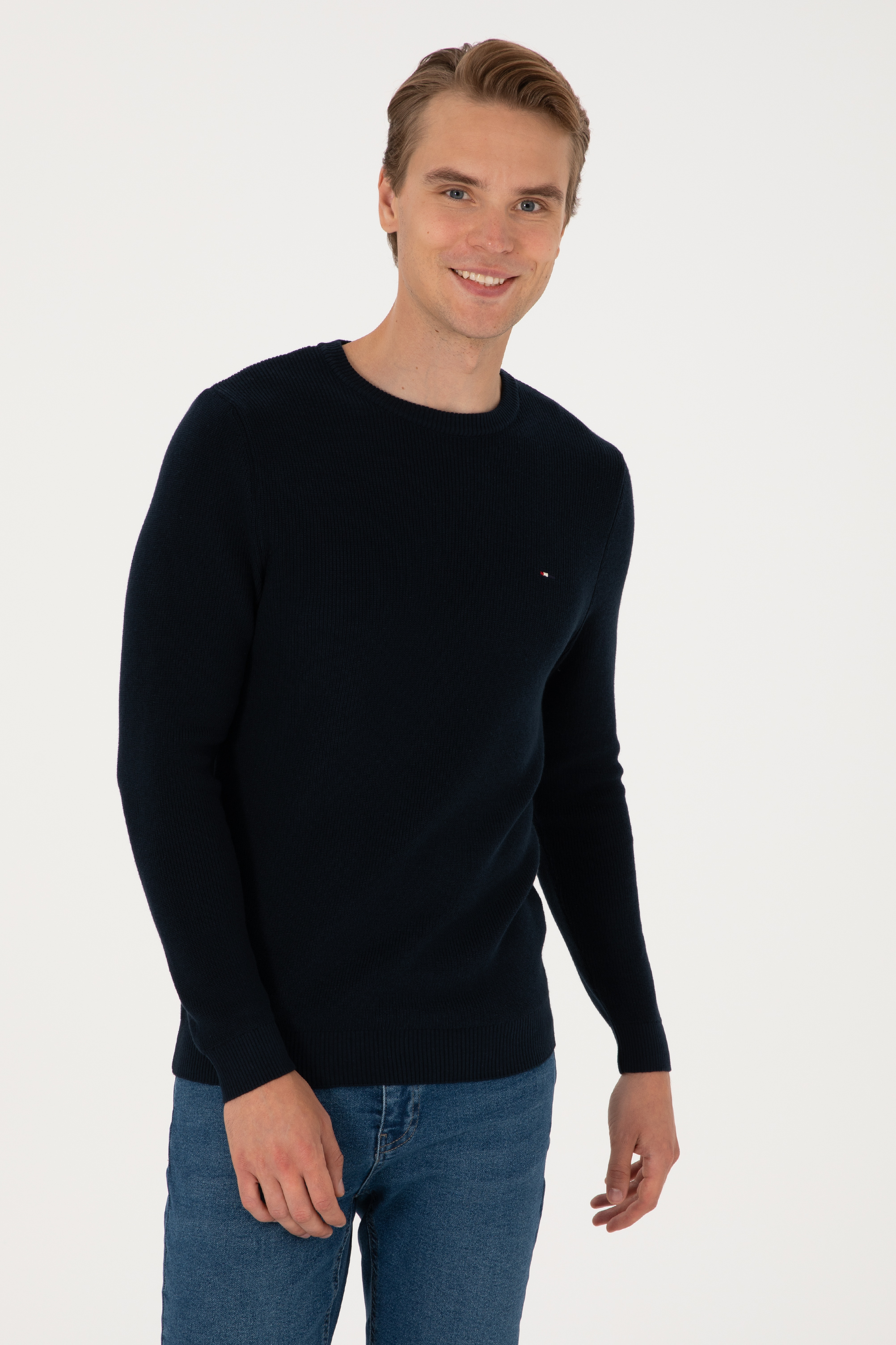 بافت بیسیک لاجورد Ex.Slim مردانه یو اس پولو | US POLO ASSN