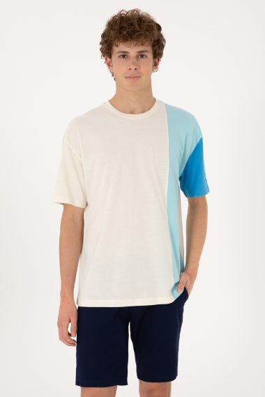 تی شرت یقه گرد کامفورت فیت یقه گرد اکرو  ریلکس  مردانه یو اس پولو | US POLO ASSN