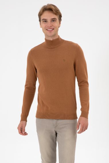بافت بیسیک  شتری  اندامی  مردانه یو اس پولو | US POLO ASSN