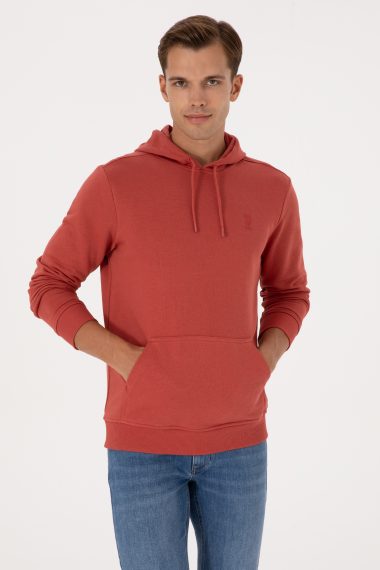 سویشرت بیسیک  رز خشک  رگولار  مردانه یو اس پولو | US POLO ASSN