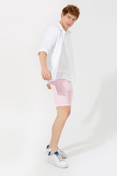 شلوارک  صورتی  رگولار  مردانه یو اس پولو | US POLO ASSN
