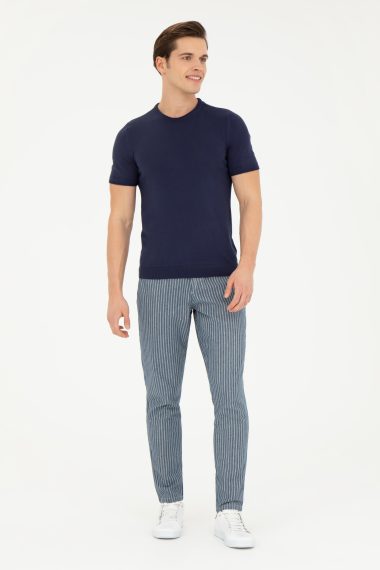 شلوار جین  آبی تیره  هویجی  مردانه یو اس پولو | US POLO ASSN