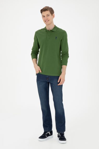شلوار جین  آبی تیره  ریلکس  مردانه یو اس پولو | US POLO ASSN