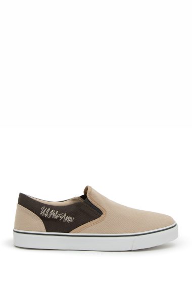 کفش کژوال  بژ  استاندارد فیت  مردانه یو اس پولو | US POLO ASSN