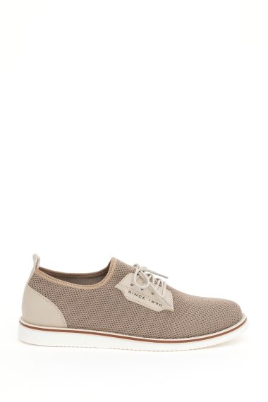 کفش  بژ  استاندارد فیت  مردانه یو اس پولو | US POLO ASSN