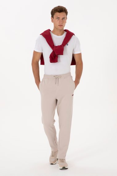 شلوار ورزشی  خاکستری  رگولار  مردانه یو اس پولو | US POLO ASSN