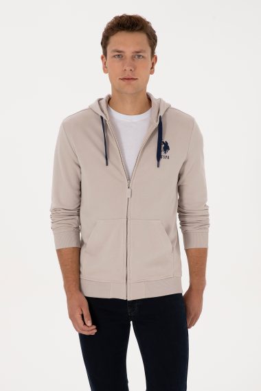 ژاکت  خاکستری  رگولار  مردانه یو اس پولو | US POLO ASSN