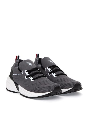 کفش ورزشی  خاکستری  استاندارد فیت  مردانه یو اس پولو | US POLO ASSN