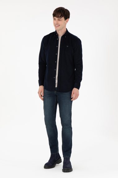 شلوار جین  خاکی  اندامی  مردانه یو اس پولو | US POLO ASSN