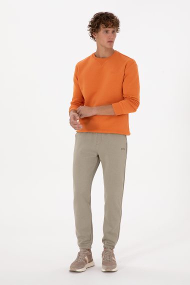شلوار ورزشی  خاکی روشن  رگولار  مردانه یو اس پولو | US POLO ASSN