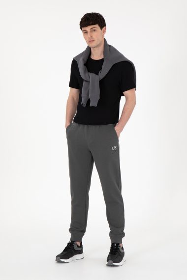 شلوار ورزشی  زغالی  رگولار  مردانه یو اس پولو | US POLO ASSN