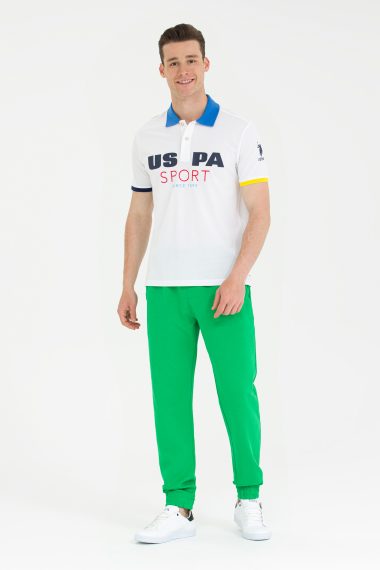 شلوار ورزشی  سبز  ریلکس  مردانه یو اس پولو | US POLO ASSN