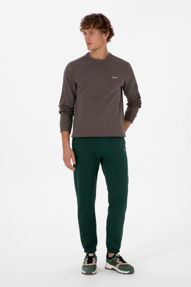 شلوار ورزشی  سبز تیره  رگولار  مردانه یو اس پولو | US POLO ASSN