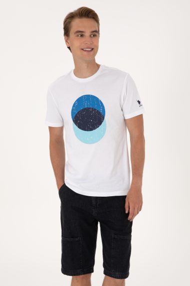 تی شرت  سفید  رگولار  مردانه یو اس پولو | US POLO ASSN