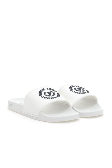 دمپایی  سفید  رگولار  مردانه یو اس پولو | US POLO ASSN