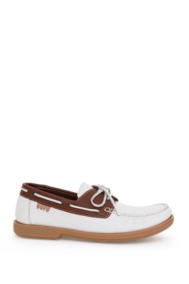 کفش لوفر  سفید  استاندارد فیت  مردانه یو اس پولو | US POLO ASSN