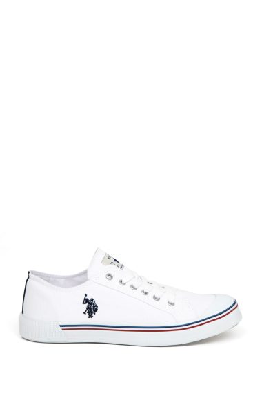 کفش ورزشی  سفید  استاندارد فیت  مردانه یو اس پولو | US POLO ASSN