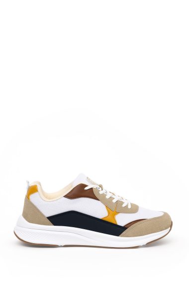 کفش ورزشی  سفید  استاندارد فیت  مردانه یو اس پولو | US POLO ASSN