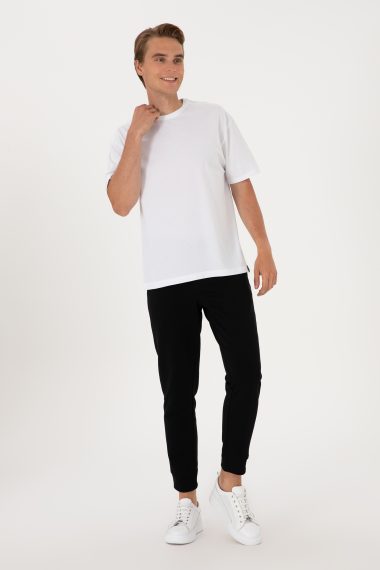 شلوار ورزشی  سیاه  رگولار  مردانه یو اس پولو | US POLO ASSN