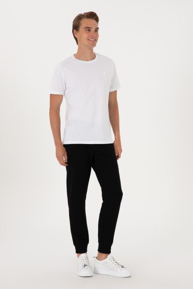 شلوار ورزشی  سیاه  رگولار  مردانه یو اس پولو | US POLO ASSN
