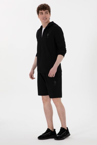 شلوارک  سیاه  رگولار  مردانه یو اس پولو | US POLO ASSN