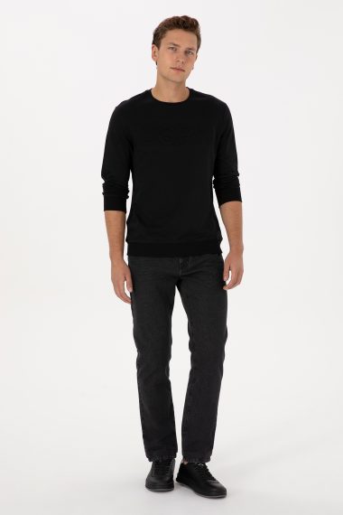 شلوار جین  سیاه  ریلکس  مردانه یو اس پولو | US POLO ASSN
