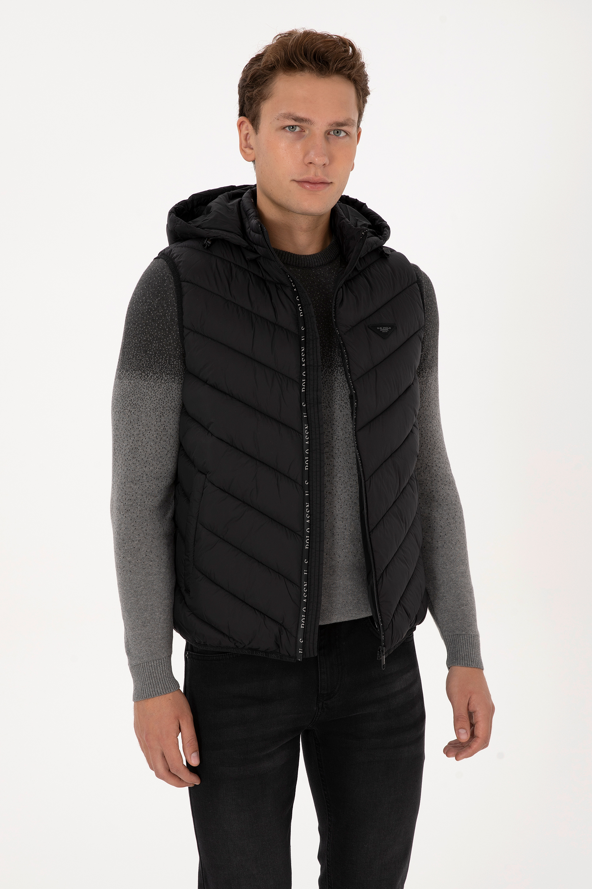 جلیقه سیاه BASIC مردانه یو اس پولو | US POLO ASSN
