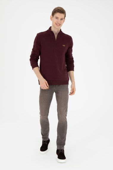 شلوار جین  قهوه ای  اندامی  مردانه یو اس پولو | US POLO ASSN