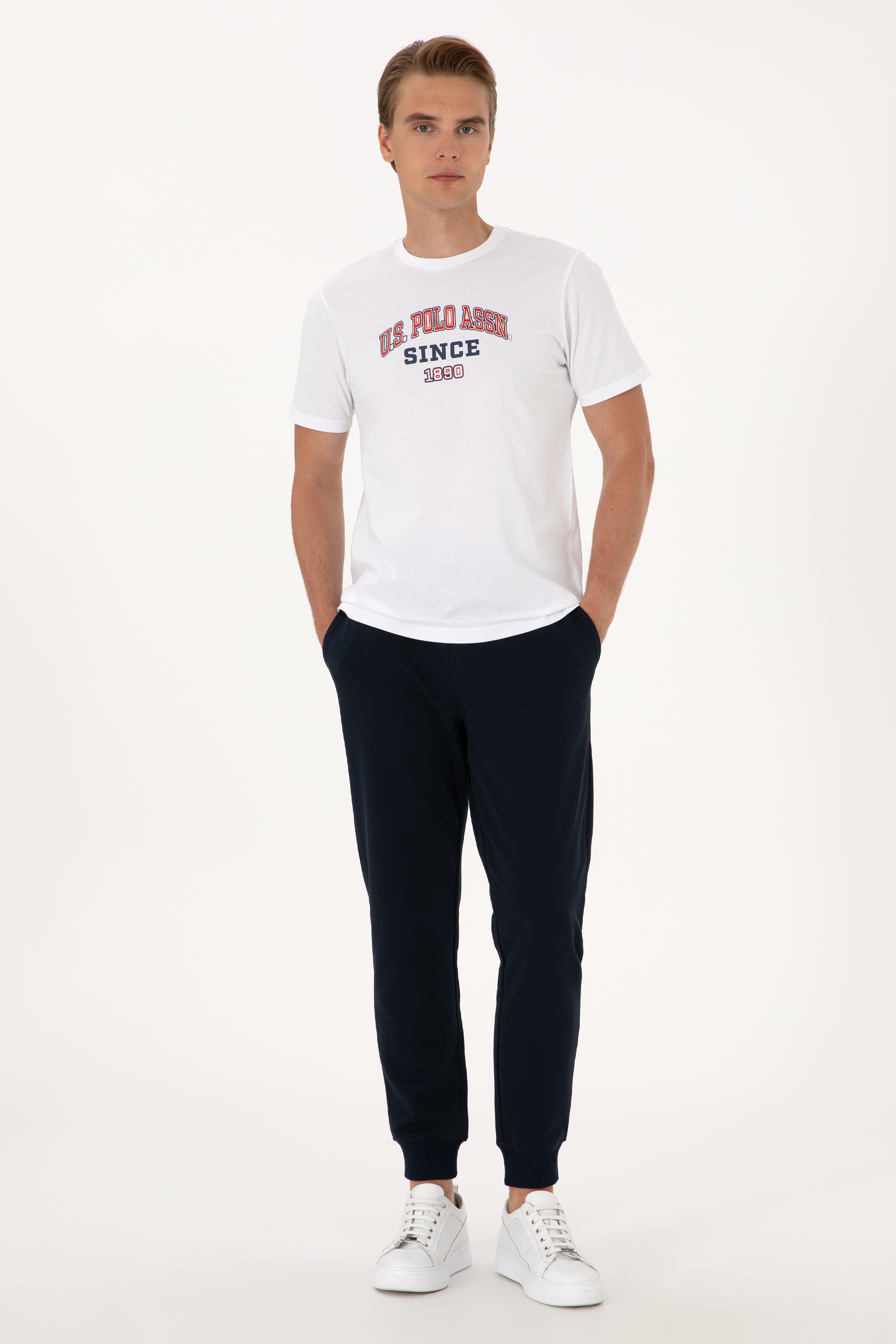 شلوار ورزشی لاجورد رگولار مردانه یو اس پولو | US POLO ASSN